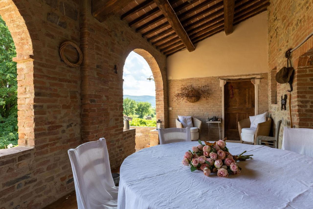 Badia Ardenga Aparthotel Montalcino Exterior foto